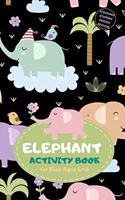 Elephant Activity Book for Kids Ages 4-8 Stocking Stuffers Pocket Edition