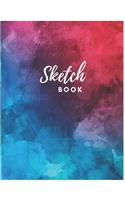 Sketch Book: Abstract Sketch Book For Drawing: Creative Doodling. Notebook: Sketchbook, Workbook, Handbook To Draw and Journal, Personalized Artist's Sketchbook.(1 Abstract Creative Sketch Book)