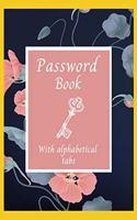 Password Book with Alphabetical Tabs