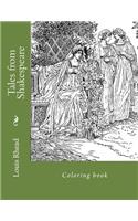 Tales from Shakespeare: Coloring book