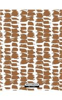 sketchbook: Brown pattern cover (8.5 x 11) inches 110 pages, Blank Unlined Paper for Sketching, Drawing, Whiting, Journaling & Doodling(1 Brown Pattern Sketchbook)