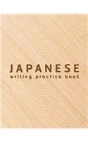 Japanese Writing Practice Book