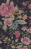 Fashion Diary Vintage Floral 2018 Slim D (Diary Slim)