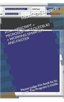 Hta + Vbcript + Microsoft.Jet.Oledb.40 = Your Time Being Saved Writing HTML