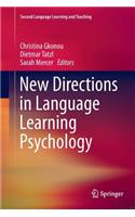 New Directions in Language Learning Psychology