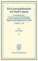 Die Gemeindebetriebe Der Stadt Leipzig