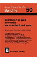 Interaktion Im Web -- Innovative Kommunikationsformen