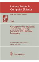 Concepts in User Interfaces