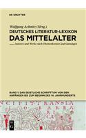 Das Geistliche Schrifttum Von Den Anfangen Bis Zum Beginn Des 14. Jahrhunderts