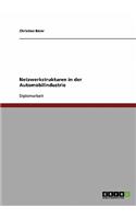Netzwerkstrukturen in der Automobilindustrie