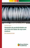 Aumento da produtividade em um linha de tubos de aço sem costura