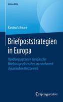 Briefpoststrategien in Europa