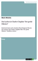 Das Lachen in Charles Chaplins Der große Diktator