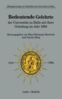 Bedeutende Gelehrte Der Universitat Zu Halle Seit Ihrer Grundung Im Jahr 1694: (2 Fragen Der Gesellschaft)