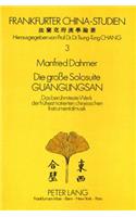 Die Grosse Solosuite Guanglingsan: Das Beruehmteste Werk Der Fruehest Notierten Chinesischen Instrumentalmusik