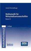 Mathematik Für Wirtschaftswissenschaftler II