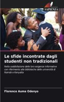 sfide incontrate dagli studenti non tradizionali