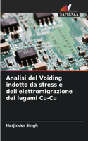 Analisi del Voiding indotto da stress e dell'elettromigrazione dei legami Cu-Cu