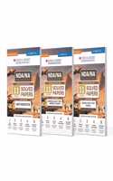 Oswaal NDA-NA (NATIONAL DEFENCE ACADEMY/NAVAL ACADEMY) Chapter-wise & Topic-wise 11 Years' Solved Papers (2014-2024) (II) English, General Studies, Mathematics (Set of 3 Books) For 2025 Exam