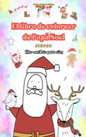 libro de colorear de Papá Noel