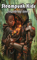 Steampunk Kids Coloring Book