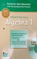 Algebra 1 by Smith Computer Item Generator Book 2001c