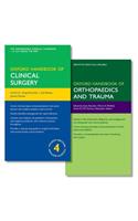 Oxford Handbook of Clinical Surgery and Oxford Handbook of Orthopaedics and Trauma