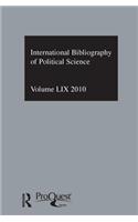 Ibss: Political Science: 2010 Vol.59