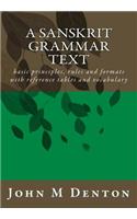 Sanskrit Grammar Text