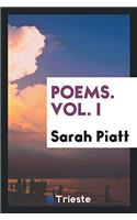 POEMS. VOL. I