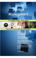 Storage Management A Complete Guide - 2019 Edition