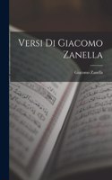 Versi di Giacomo Zanella