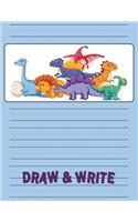 Story Writing Paper for Kindergarten