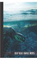 deep blue turtle notes