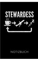 Stewardess Notizbuch