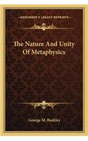 Nature and Unity of Metaphysics