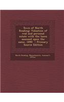Town of North Reading; Valuation of Real and Personal Estate with the Taxes Assessed Upon the Same, 1890