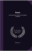 Rome: Sole Authorized Version in the English Language