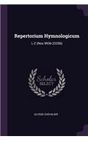 Repertorium Hymnologicum: L-Z (Nos 9936-22256)