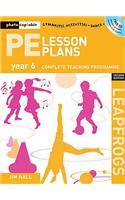PE Lesson Plans Year 6: Photocopiable gymnastic activities, dance and games teaching programmes