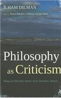 Philosophy as Criticism