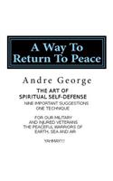 A Way To Return To Peace