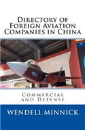 Directory of Foreign Aviation Companies in China