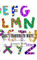 ABC's Learning To Write: Kindergarten Creativity(English)