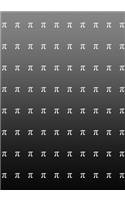 Notebook - Digits of Pi Theme: (Nerdy Notebooks)