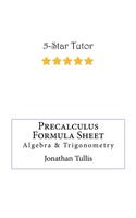 Precalculus Formula Sheet