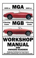 MGA & MGB Workshop Manual & Owners Handbook