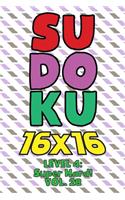Sudoku 16 x 16 Level 4