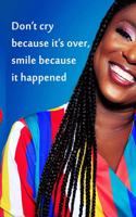Don't cry because it's over, smile because it happened NOTEBOOK BEST Gift - Small Lined Notebook