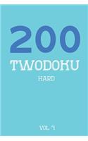 200 Twodoku Hard Vol 7